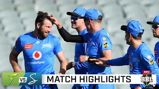 Thunder's Boost collapse hands Strikers critical win | KFC BBL|10