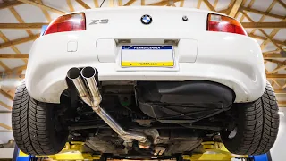 Widebody Z3 Straight Pipe Exhaust Build - IT'S LOUD