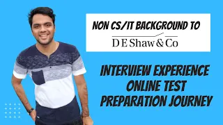 D.E. Shaw Group and Co | Internship Interview Experience | Non-CS | Online Test 🔥