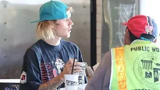 Rapping Makes Justin Bieber Hungry!