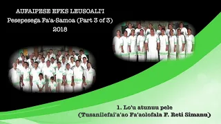 Pese Samoa   Aufaipese EFKS Leusoali'i 2018 part 3 of 3