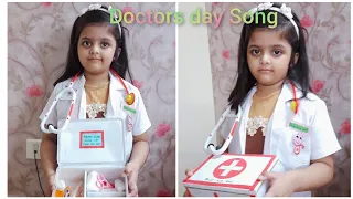 Doctors day song👩‍⚕️#doctorsday #communityhelper #anshikagupta #doctor #schoolactivity