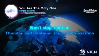 Sergey Lazarev-You're the only one (Russia) Eurovision 16 Lyrics