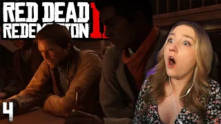 Aliens, Bounties, and Murder OH MY! - Red Dead Redemption 2 Blind Playthrough Part 4