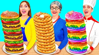 Me vs Grandma Cooking Challenge | Funny Moments by TeenChallenge