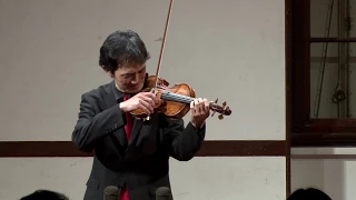 Bach Largo Sonata No.3 for Solo Violin, Hiroshi Hashimoto　バッハ　ラルゴ　無伴奏ヴァイオリン ソナタ : 橋本洋