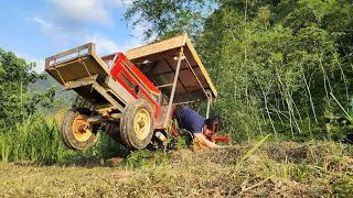 The girl driving the tractor and how to make chili bamboo shoots.@QuangMinhToan