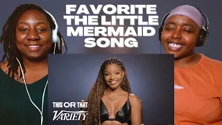 Halle Bailey This or That Reaction