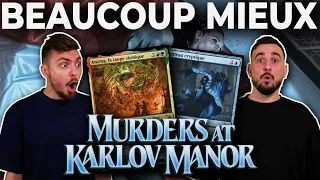 DERNIERS SPOILERS MURDER AT KARLOV MANOR : ENFIN DES BONNES CARTES !