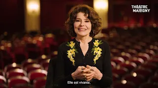 LA BLESSURE ET LA SOIF avec Fanny ARDANT / INTERVIEW