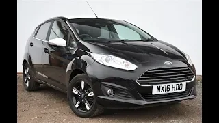 Used Ford Fiesta 1.25 82 Zetec Black 5dr Hatchback