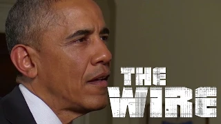 Obama Talks "The Wire" With David Simon