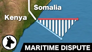 Somalia-Kenya Maritime Dispute (and different ways of dividing the ocean)