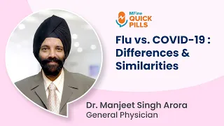 How to Differentiate between Covid Fever vs Normal Fever (Flu) | MFine Quick Pills