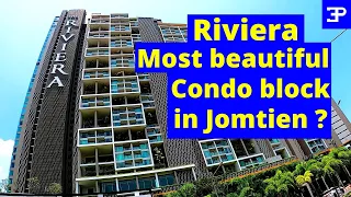 The Riviera Jomtien, the most beautiful condo block in Jomtien Pattaya Thailand ?.  Sea View Condos.