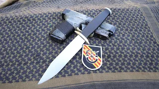 SOG "handmade" S22 Government Assassin-Combat Knife L6 + Hollow Handle Build HANDMADES!