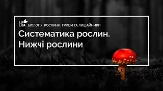 Систематика рослин. Нижчi рослини (Характеристика водоростей). Відео 1 4 1 1