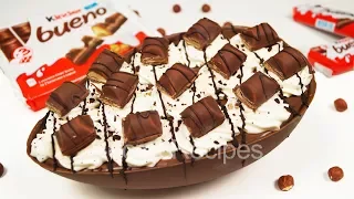 Киндер Буэно яйцо. Большое Киндер яйцо | Chocolate Kinder Bueno egg