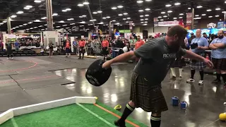 2018 Arnold Sports Festival Highland Games - 56 lb. Weight for Distance