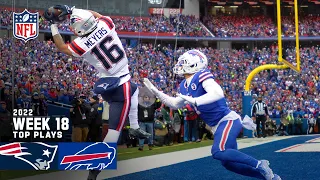 New England Patriots Top Plays vs. Buffalo Bills | 2022 Regular Season Week 18