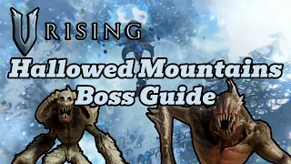 V Rising Boss Guide: Hallowed Mountains | Incl. Frostmaw the Mountain Terror and Terrorclaw the Ogre