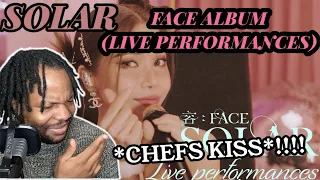 MAMAMOO MEMBERS ALWAYS KILL IT!! | Solar - Face [Live Performances]