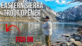 Convict Lake SURPRISE | CATCHING Trout & Epic Adventures | Eastern Sierra Opener 2024