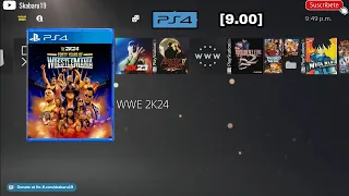 "Gameplay" WWE 2K24 en Playstation 4 [9.00]