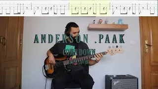 Anderson .Paak // Come Down (Tiny Desk) [Bass Cover + Tabs]