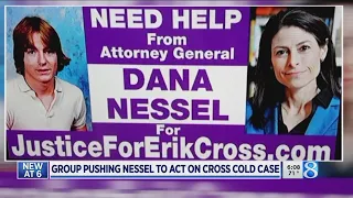 Billboards appeal for charges in Erik Cross cold case