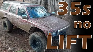 35s No Lift! Toyota 4runner