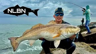 Jetty Fishing with NLBN Lures! (Port Aransas, Tx)