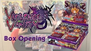 Future Card Buddyfight Ace Climax Booster Pack Vol. 2: Violence Vanity Box Opening