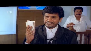 Shivarajkumar Brilliant Argument in Court to Release Rowdy | Don Kannada Movie Best Court Scene