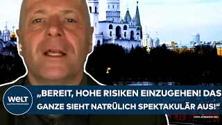 PUTINS WAHL IN RUSSLAND: "Sieht natürlich spektakulär aus! Bereit, hohe Risiken einzugehen!"