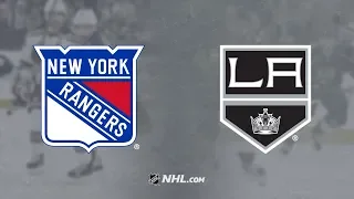 NHL 20 - New York Rangers Vs Los Angeles Kings Gameplay - NHL Season Match Dec 10, 2019