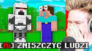 SZTUCZNA INTELIGENCJA TROLL NA WIDZU 😂 *MOCNE* | Minecraft Extreme