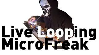 Looping The Freak - Live looping jam with MicroFreak and Deluge