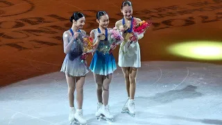2024 World Junior Figure Skating championship Victory Ceremony 世界青年女子花式滑冰錦標賽頒獎典禮 #WorldJFigure