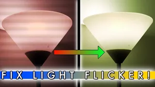 2 Min Tips  What Causes Light Flicker In Video, How to Fix it + Shutter Speed