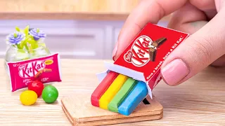 Amazing KitKat Cake | Delicious Miniature Rainbow KitKat Chocolate Cake Decorating | 1000+Yummy Cake