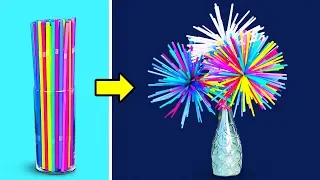 11 COOL CRAFTS WITH STRAWS