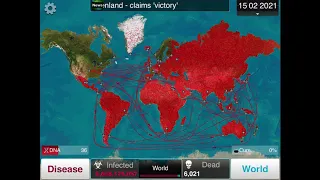 How to complete PARASITE on NORMAL | Plague Inc |