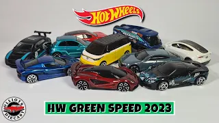 Hot Wheels Green Speed 2023 - The Complete Set