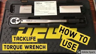 Torque Wrench and how to use it