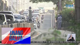 Ilang motorcycle rider na dumaan sa EDSA busway, hinuli | Unang Balita