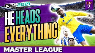 PES 2021 MASTER LEAGUE | ep 7 | HE HEADS EVERYTHING | Sheffield Wednesday | OPTION FILE MOD