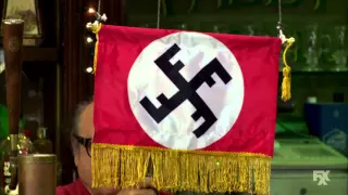 It's Always Sunny in Philadelphia - Franks CharDee MacDennis Swastika Teamflag - CharDee MacDennis 2