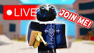 🔴 PLAYING ROBLOX MM2 WITH VIEWERS With VANILBEAN🔴