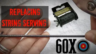 How to Re-serve a Crossbow String